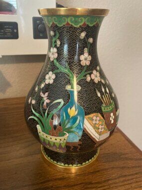Nice Cloisonné Asian Vase